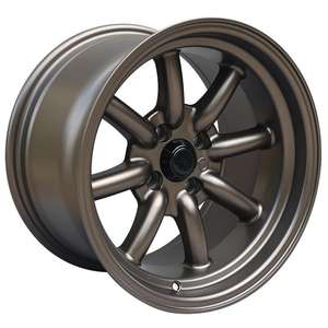 Jantes en alliage bronze 14 15 pouces 4x100/114.3 14x9 15x9 à rayons multiples profonds <span class=keywords><strong>4</strong></span> <span class=keywords><strong>trous</strong></span> pour Toyota - Product Image 1