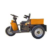 Remorque électrique remorquable Inca Rock 60V 4000W, capacité de remorquage 3000 kg, 6 batteries, 450 kg pour le transport de marchandises