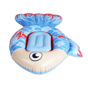 Cama de aire personalizada colchón inflable multifunción cama de aire inflable animal inflable piscina juguetes forma de pez - Product Image 2