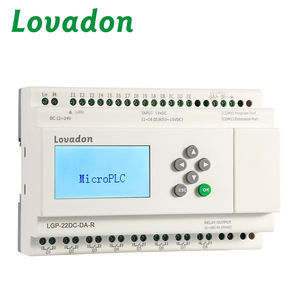 6 Analoge 14 Digitale Eingänge MicroPLC DC12-24V/AC24V LCD-Tastatur PLC-Controller FBD Ladder 2 RS485 Ethernet Modbus - Product Image 3