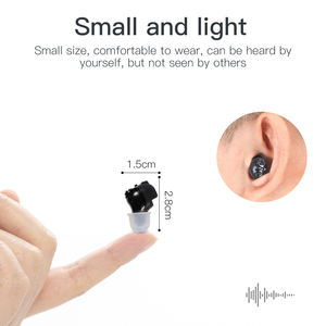 Lista de precios de audífonos invisibles baratos <span class=keywords><strong>para</strong></span> personas mayores, audífonos con grabadora de voz, función de audífono - Product Image 2
