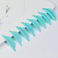 8 paires de protections pour rehaussement de cils coréennes, autocollantes, pour salon, coussinets de rehaussement de cils très populaires, tiges de rehaussement de cils en silicone super doux