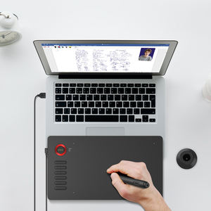 <span class=keywords><strong>Tablette</strong></span> <span class=keywords><strong>graphique</strong></span> à stylet numérique VEIKK A15 à haute pression 16k avec 12 touches de pression pour les débutants et les professionnels - Product Image 4