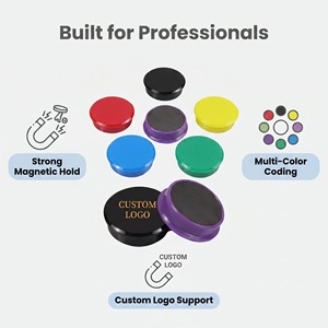 <span class=keywords><strong>Magneti</strong></span> per Frigorifero Personalizzati con Logo, Arrotondati, per Uso Scolastico <span class=keywords><strong>e</strong></span> d'Ufficio, <span class=keywords><strong>Magneti</strong></span> in Ferrite al Neodimio Colorati - Product Image 6