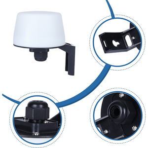 סנריה חיצונית מתכווננת poto חיישן ip54 50 מ 'טווח חישה 105-305 מתח v מתח אוטומטי - Product Image 3