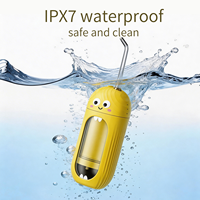 Certificat BSCI EMC, irrigateur buccal portable sans fil, étanche IPX7, pour enfants, logo personnalisé, emballage, mini irrigateur dentaire