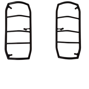 YBJ, accesorios para coche, cubierta de luz trasera para <span class=keywords><strong>Toyota</strong></span> <span class=keywords><strong>Land</strong></span> <span class=keywords><strong>Cruiser</strong></span> LC76, modificación LC70 76 78 LC79, marco de protección de Metal trasero - Product Image 2