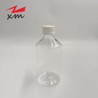 Bouteille vide en plastique de 500 ml haute capacité pour emballage de gélules, sirop oral, sirop contre la toux, et médicaments liquides pour animaux de compagnie - En promotion