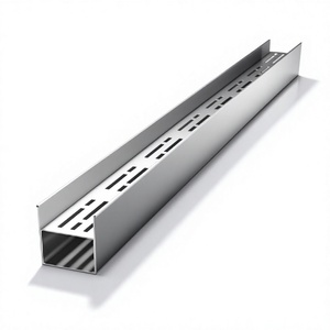 Canaletas de drenaje de acero inoxidable de alta calidad personalizables y de gran venta, con superficies pavimentadas con piedra, a precios rebajados. - Product Image 1