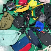 Bolsos de cintura vintage usados A19 de alta calidad al por mayor, fardos de cinturones de diseñador de segunda mano para exteriores, deportivos, para hombre, impermeables, de segunda mano.