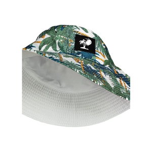 Vente en gros Chapeaux de pêcheur de protection solaire élégants Chapeaux seau réversibles à large bord en polyester pour hommes et femmes - Product Image 5