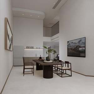 Meubles en bois personnalisables pour la chambre à coucher, la salle de bain, nouveau style chinois, design de la maison entière, table basse, table à manger, lit, meuble TV - Product Image 1