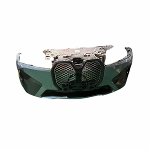 Vente chaude utilisé pour <span class=keywords><strong>BMW</strong></span> <span class=keywords><strong>IX</strong></span> pare-chocs avant assemblage Sport ABS nez coupe radiateur ventilateur Grille Auto carrosserie Kit pièces de mise à niveau - Product Image 2