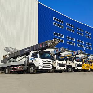 JIUHE Euro 6 Standard 400kg capacità di carico <span class=keywords><strong>cestello</strong></span> <span class=keywords><strong>camion</strong></span> scala aerea mobile autocarro 65m autoscala per la vendita - Product Image 1
