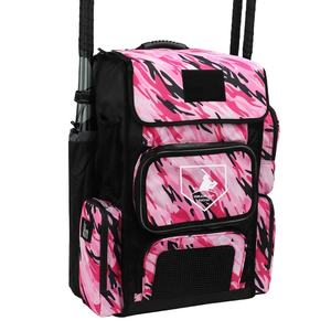 2021 KOP SPORT Rosa Camo Super Softball Borsa Berretto Da Baseball Zaino Con Il Vostro Logo - Product Image 1