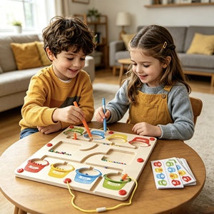 <span class=keywords><strong>Juego</strong></span> <span class=keywords><strong>de</strong></span> <span class=keywords><strong>Mesa</strong></span> Magnético <span class=keywords><strong>de</strong></span> Madera <span class=keywords><strong>de</strong></span> Alta Calidad en Oferta, <span class=keywords><strong>Juego</strong></span> <span class=keywords><strong>de</strong></span> Laberinto <span class=keywords><strong>de</strong></span> Bolitas Magnéticas, <span class=keywords><strong>Juego</strong></span> <span class=keywords><strong>de</strong></span> Conteo Magnético, Aritmética, Clasificación <span class=keywords><strong>de</strong></span> Colores, Juguete Educativo - Product Image 1