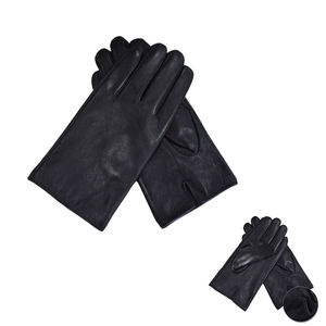Gants en cuir OEM pour hommes, sportifs, décontractés, à doigts complets, pour la course, la moto, la conduite, imperméables, pour l'hiver, protecteurs, doux, pour l'extérieur - Product Image 1