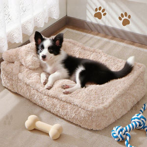 Fabricante LZZ, piel de conejo esponjosa, lavable, extraíble, gruesa, cama para perros, cojín con almohada de hueso - Product Image 2