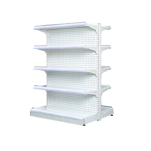 Guichang Shelf <strong>Hook</strong> Rack -yellow Wholesale Supermarket Shelf Shopping <strong>Stand</strong> 04 -w-sk White Grocery Store <strong>Display</strong> Racks Metallic - Product Image 4