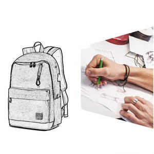 Custom China Supplier CustoOutdoor Durable Good Quality Sports Backpack Travel Camping Canvas Backpack for Men Backpack - Product Image 5