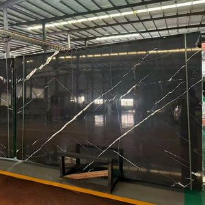 Losas de Mármol Negro Nero Marquina Chino a Precio Económico para Pisos Interiores y Proyectos de Escaleras - Product Image 6