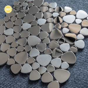 Azulejos Decorativos de Acero Inoxidable con Diseño Único en Forma de Corazón para Paredes de Fondo de Hoteles, Oficinas y Paredes Decorativas - Product Image 6