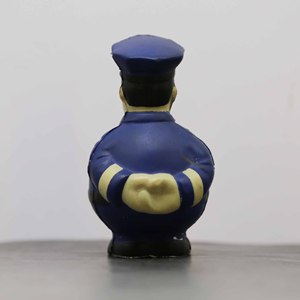 Balle anti-stress haute résistance, jouet à presser en mousse PU personnalisé motif dessin animé policier, balle jouet mignonne pour enfants - Product Image 3