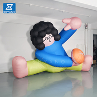 Mascotte gonflable personnalisée de fille mascotte de dessin animé décoration publicitaire sculpture de mascotte gonflable mascotte de dessin animé personnalisée