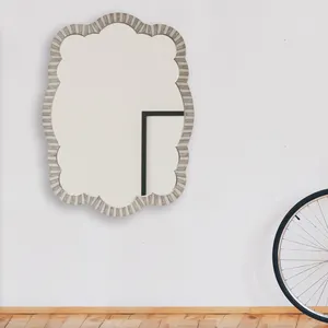 Marco de EPP de espuma para el hogar, espejo de decoración de pared irregular moderno para sala de estar y dormitorio