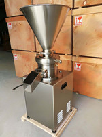 Machine à fabriquer du beurre de cacahuète et d'amande en acier inoxydable, type 80-100 kg/heure, HJ-MJC-80, presse à beurre de cacao