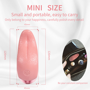 Vibratore Femminile USB Impermeabile con 10 Modalità Silenziose, Stimolatore Linguale per Masturbazione e Climax - Product Image 2