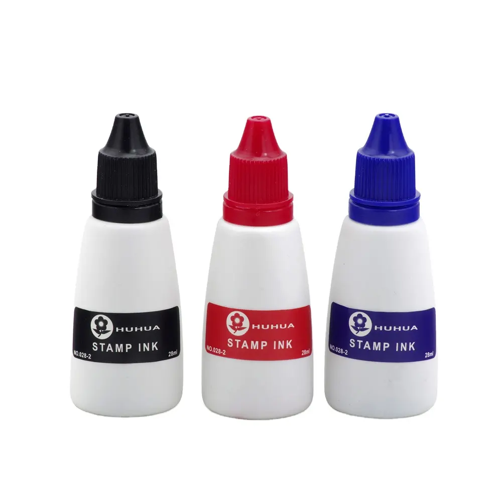 Hot Sale 28ml Stempel Nachfüll farbe selbst färbende Stempel tinte