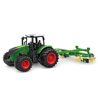 1:24 Mini modèle Friction ferme tracteur voiture glisse agriculteur remorque camion véhicule modèle inertie jouet ferme voiture