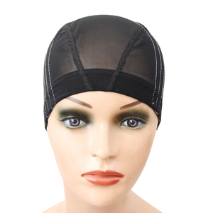 1 Pezzo Cappello a Rete con Linea Bianca, Cappello a Cupola Senza Colla con Guida per Principianti, Cappello a Rete per Realizzare Parrucche - Product Image 4