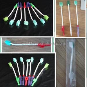 Patient âgé nettoyage langue soins Aspiration brosse à dents nettoyage oral éponge bâton - Product Image 6