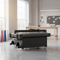 Máquina de Corte de Vinilo para Automóviles Bascocut FC 1680 U - Cortadora de Cama Plana de Alta Precisión con Ancho Máximo de 1600 mm, Plotter de Corte Multifuncional