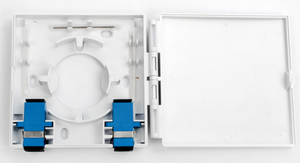 Kotak FTTH <span class=keywords><strong>2</strong></span> port pemasangan di dinding, kotak soket serat optik 86 mini kotak FTTH desktop 1 inti <span class=keywords><strong>2</strong></span> inti port dalam ruangan - Product Image 5
