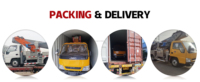 Camion compacteur de déchets 9Cube Mini 4x2 à chargement latéral, moteur diesel, transmission manuelle, pompe, Euro 2, fabriqué en Chine