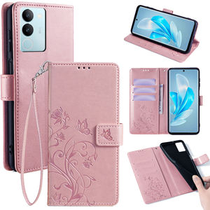 หนังสือพลิกแม่เหล็กหนังสําหรับ <span class=keywords><strong>VIVO</strong></span> S18 <span class=keywords><strong>Pro</strong></span> S17E S17 S16E S16 S15E 5G <span class=keywords><strong>Pro</strong></span> กระเป๋าสตางค์โทรศัพท์กรณีกระเป๋าขาตั้งดอกไม้ออกแบบ - Product Image 1