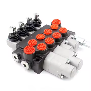 Válvula Direccional Monobloque Manual de 4 Vías P40-G12-G38-2OT-2QTW, Válvula de Control Hidráulico para Venta al por Mayor y OEM Personalizado - Product Image 1