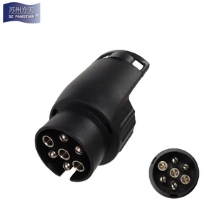 Certificado Ce aprobado Iso 1724/11446/Ce/RoHs alta calidad Iso 1724 7 Pin 12V adaptador de <span class=keywords><strong>remolque</strong></span> 7 Pin a <span class=keywords><strong>13</strong></span> Pin <span class=keywords><strong>enchufe</strong></span> de <span class=keywords><strong>remolque</strong></span> - Product Image 4