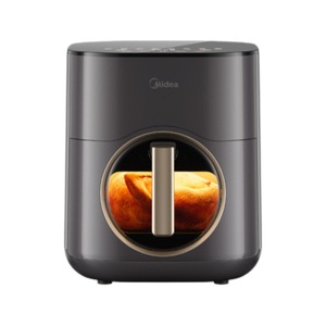 Freidora de Aire Inteligente Midea 6L Gris Titanio Multifuncional con Horno de Vapor para Uso en el Hogar y Dormitorios - Product Image 3