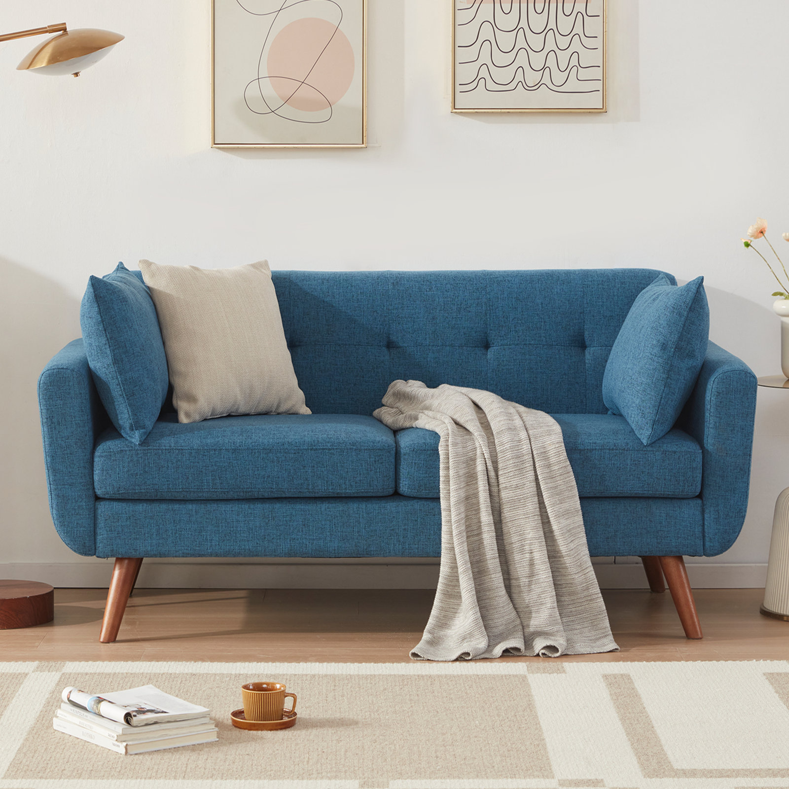Blue Polyester