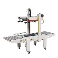 Machine à emballer avec ruban adhésif Semi-automatique, 500x600mm, 140x150mm, 60 pièces/min, thermoscelleuse, boîte en Carton