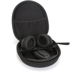 Estuche de Viaje Portátil de Cuero Rígido con Cierre para Auriculares Inalámbricos Sony MDR-ZX100 ZX110 - Product Image 1