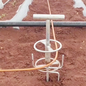 Guida per <span class=keywords><strong>tubo</strong></span> da <span class=keywords><strong>giardino</strong></span> guida per strumenti in metallo supporto ruota guida per doppio ruote pratico <span class=keywords><strong>tubo</strong></span> dell'acqua - Product Image 3