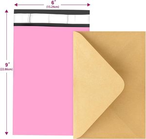 Sobres de Plástico Rosa de 100 Micras, Autosellables, Ecológicos, Impresos, para Envíos y Logística - Product Image 6