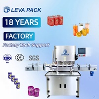 Machine d'emballage automatique pour canettes de jus à 4 soudures, scelleuse de canettes en plastique pour boissons
