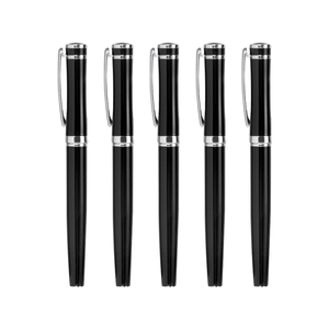 Stylo gel métallique Shanqi personnalisé avec logo, vente chaude, publicité commerciale amusante, signature durable, encre multicolore, sérigraphie - Product Image 6