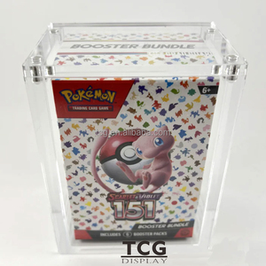 Boîte <span class=keywords><strong>de</strong></span> protection pour cartes à collectionner Pokémon TCG Scarlet & Violet 2 Paldea Evolved Booster Bundle en acrylique <span class=keywords><strong>de</strong></span> gros - Product Image 4